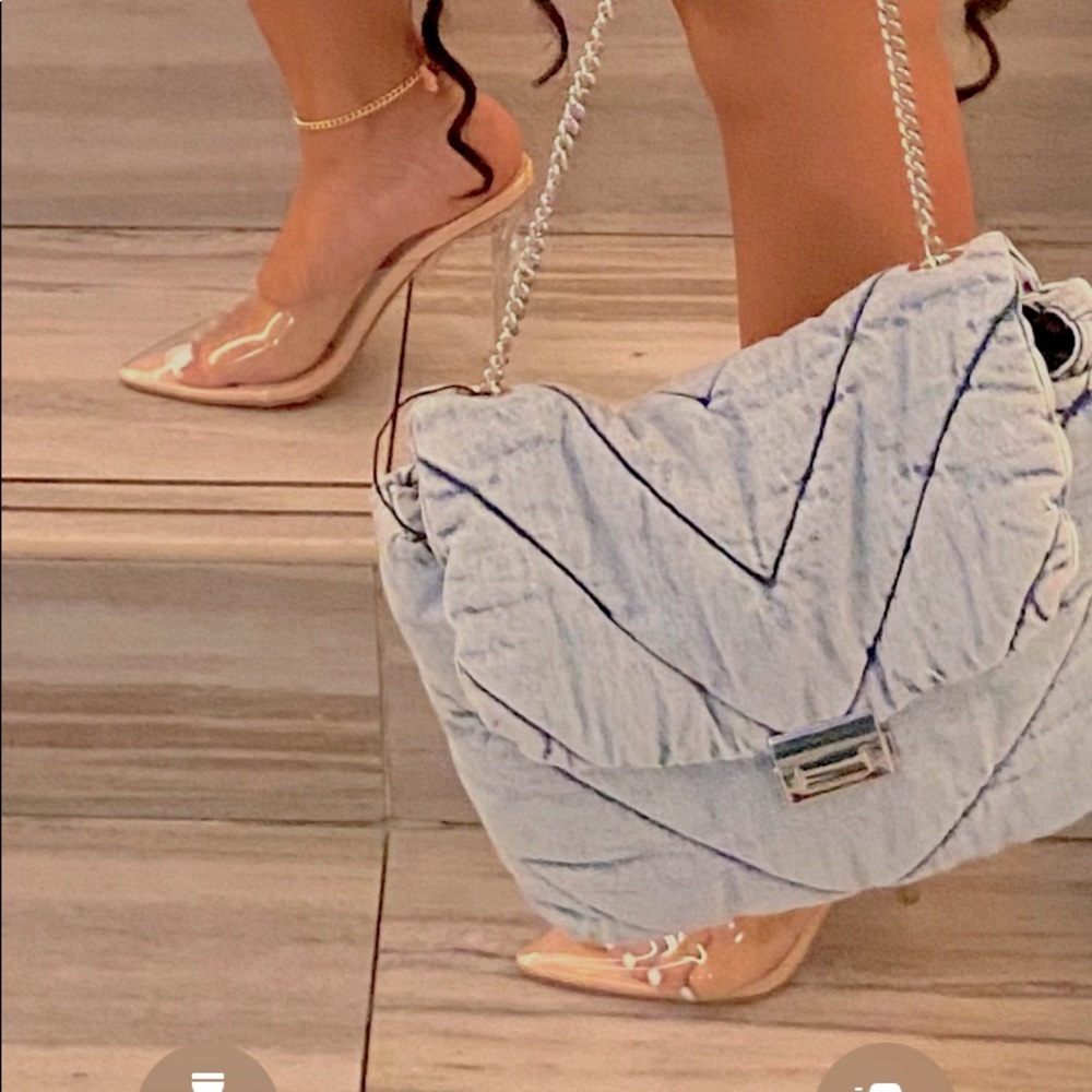 Heels and purse